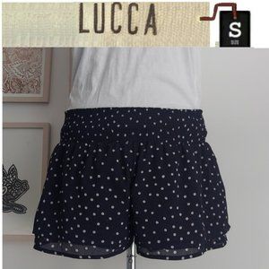 Lucca shorts, polka dot, small